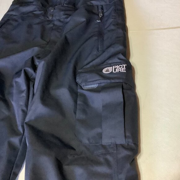 Youth Picture Organic Snow Ski Pants Bibs Size 12 - Picture 12 of 16